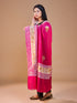 Women's Jamawar Aari Embroidery Wool Shawl